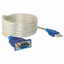 6 feet USB to RS-232 DB9...