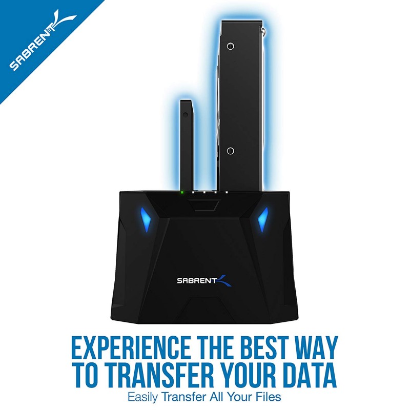 Sabrent ec hd2b usb 3 0 to sata i ii iii dual bay external hdd ssd